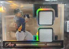 2025 Three and Two Baseball Cam Smith rookie dual relic patch card /25