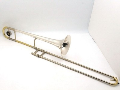 KING 2102 2BS Tenor Trombone Sterling Silver Bell Used