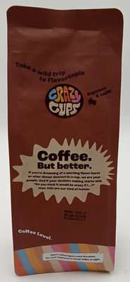 Crazy Cups Coffee Ground Chocolate Raspberry Truffle EXP:06/26