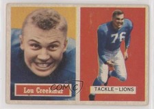 1957 Topps Lou Creekmur #20 HOF 5p5