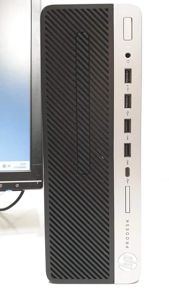 HP ProDesk 600 G3 SFF Windows 11 Office 2019 PC i5 6400 512GB SSD 16GB Computer - Bild 3 von 4