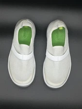 Oofos OOmg Low Womens Mesh Recovery Comfort Shoes Sneakers Size 7 White Slip On