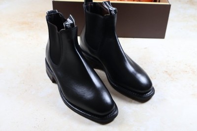 R.M. Williams Comfort Craftsman Yearling Chelsea Boot (schwarz, UK3) neu im Karton UVP 425 £