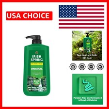 30 oz Moisturizing Face and Body Wash for Men 24-Hour Freshness Clean Scent