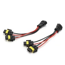 H11/H8 Headlight Splitter Wiring Harness, 2 Way Male to Female, 20 Gauge, for