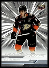 2024-25 Upper Deck Outburst Silver YG Sam Colangelo Rookie Anaheim Ducks #240