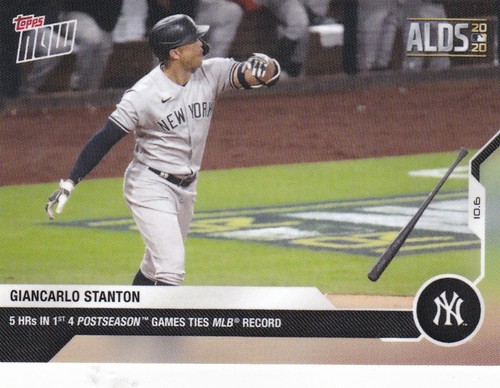 2020 Topps Now 373 Giancarlo Stanton