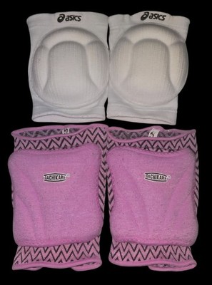 Used - 2 sets of Women's Large/XL Asics and Tachikara volleyball knee pads