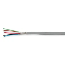 CAROL E2036S.41.10 Data Cable,Riser,6 Wire,Gray,1000ft 21Y839