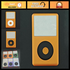 iPod Classic Orange Faceplate Button Kit Housing Cover 6th 7th Gen 80GB 120GB