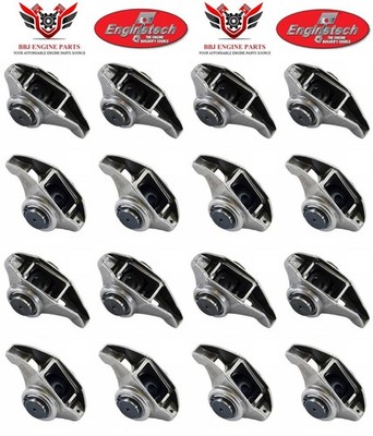 (16) Enginetech Chevrolet LS3 L92 L99 6.0 6.2 Rocker Arms W/ Updated Trunions