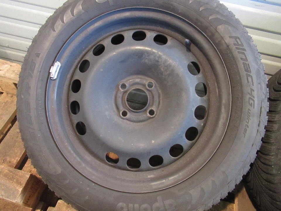 !6,5mm! gute Winterräder Opel Astra H z.B. GTC 205/55 R16 6,5Jx16 ET37 4x100 - Bild 2 von 4