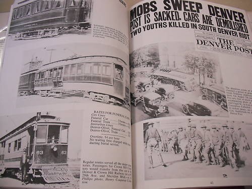 "MILE-HIGH TROLLEYS" AN ILLUSTRATED HISTORY OF DENVER`S TROLLEY CAR ERA! - Imagen 3 de 6