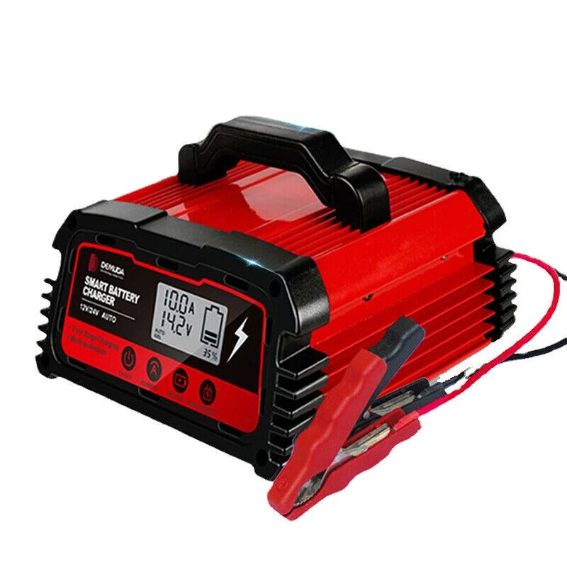 Haisito Caricatore Più Veloce Per Funzionamento Manuale 12 V 24 V 20 A Car Battery Charger Smart Rapid Battery Charger, Car Motorcycle Trickle Charger Per Batterie Agli Ioni Di Litio Fosfato AGM - Foto 14