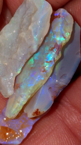 Coober Pedy Crystal Rough Opals to Cut & Polish Australian Opal Gem - Picture 2 of 12