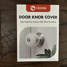 EUDEMON 4 Pack Baby Safety Door Knob Covers Door Knob Locks