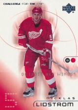 2001-02 UD Challenge for the Cup #30 NICKLAS LIDSTROM - Detroit Red Wings