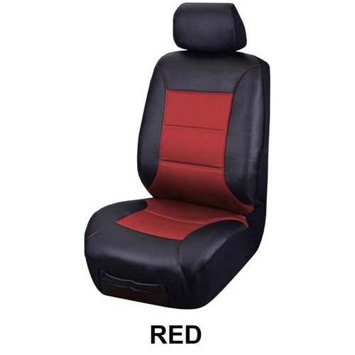 SINGLE WATER RESISTANT LEATHER LOOK SEAT COVER FOR SUBARU FIORI - Picture 6 of 6