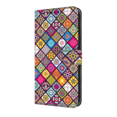 Printed Leather Case For Samsung J4+ J6+ J7 Nxt J3 J5 J6 Wallet Flip Stand Cover - Picture 14 of 27