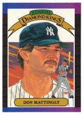 1989 Donruss #26 Diamond Kings - Don Mattingly EX-MT