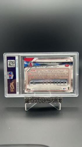2024 TOPPS Bowman Shohei Ohtani RC PSA 10 #7051 AY - Picture 2 of 2