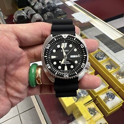 Seiko Men's Prospex Automatic Diver Black Dial Silicone Seiko Men's Prospex Automatic Diver Black Dial Silicone