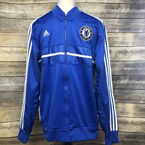 Details about adidas Chelsea Anthem Jacket Mens Grey Details about adidas Chelsea Anthem Jacket Mens Grey