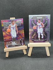 2021-22 Prizm Basketball DAVION MITCHELL Base + Instant Impact RC  KINGS (2) LOT