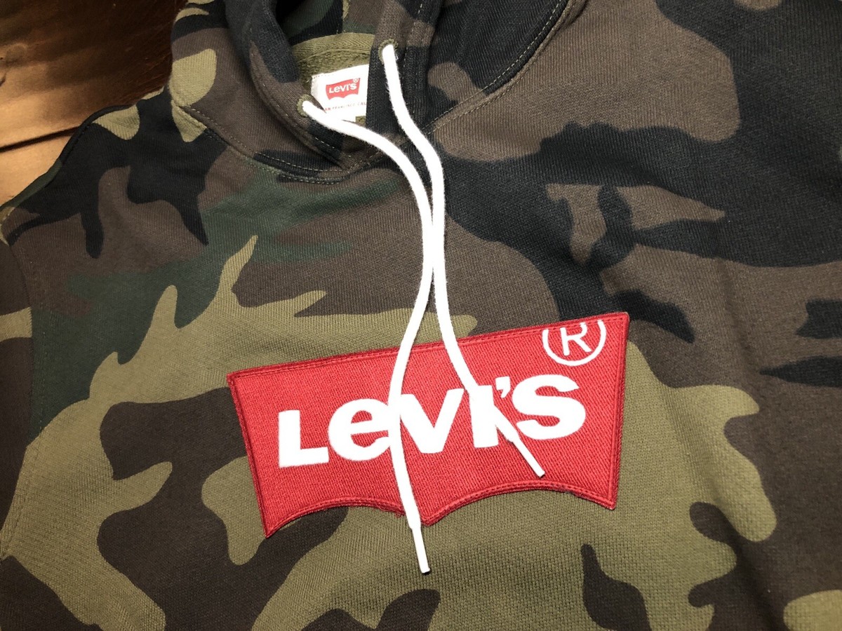 Levis Camo Khaki Hoodie Brand New M*1 L*1 $70/each | eBay