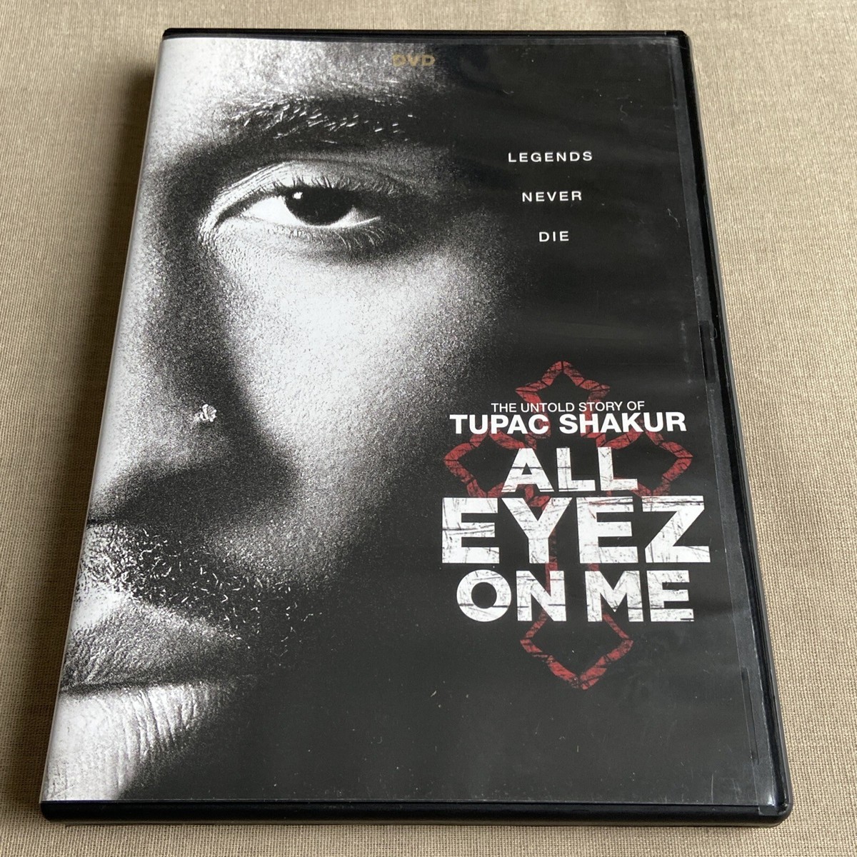 All Eyez on Me (DVD 2017) Tupac Shakur Bio Docudrama Rap Hip