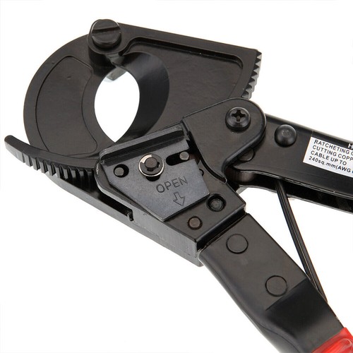 Heavy Duty Ratchet Cable Cutter Ratcheting Wire Cut Hand Tool Cut Up To 240mm² - Picture 7 of 12
