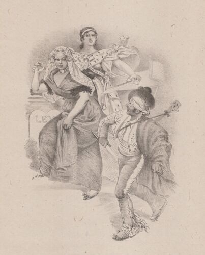 A. WILLETTE Limited 1896 Lithographs Vintage Cocoa Van Houten FRAMED SIGNED COA - Imagen 3 de 4
