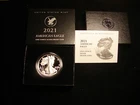 2021-S American Eagle Type 2 One Ounce Silver Proof Coin (21EMN), as pictured.