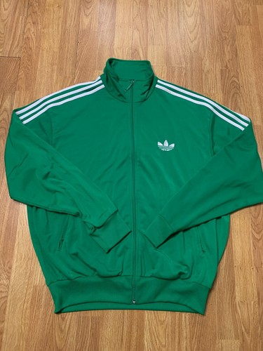 Adidas Firebird Jacket Pants Mens XL Green Tracksuit Soccer Futbol Trefoil - Picture 2 of 14