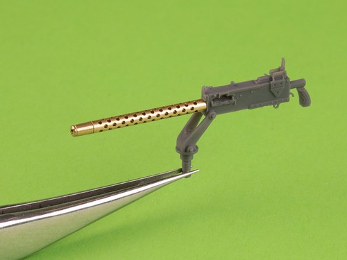 COMPLETE .30 CAL BROWNING M1919 A4 W/CRADLE - WW II ERA #35086 1/35 MASTER - 第 3/10 張圖片