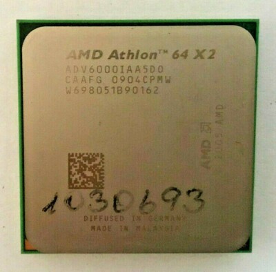 AMD Athlon 64 X2 6000+ ADV6000IAA5DO CAAFG - Dual Core - 3.10GHz - Socket AM2#331
