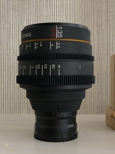 Rehouse Standard Jupiter 37 135mm Cine lens CANON EF FULL FRAME New Housing BTF - Picture 13 of 22