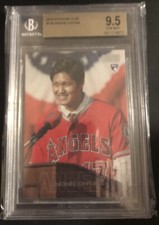 Shohei Ohtani 2018 Topps Stadium Club At Podium RC #138 BGS 9.5 GEM MINT
