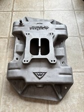Vintage Rare Weiand Mopar 383 400 Low Deck B Block Wclsq Intake Manifold Dodge