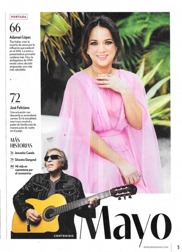 People Magazine Adamari Lopez Jencarlos Canela Jose Feliciano Silvestre Dangond - Picture 5 of 12