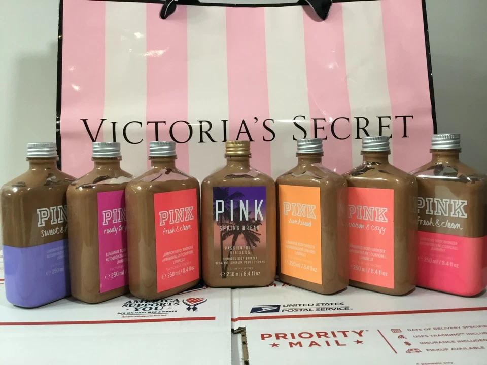 VICTORIA'S SECRET PINK LUMINOUS BODY BRONZER TOTAL FLIRT, HOT, FRESH,WARM PICK 1