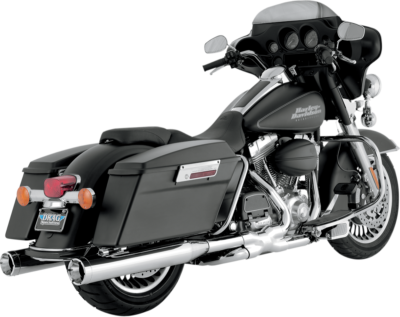 Vance & Hines - 16773 - Monster Round Slip-Ons Harley FL