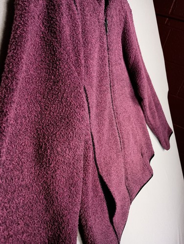 ALPS Jacket Women’s Size L Large Purple Fleece Full Zip Pockets Hoodie Flaw - Picture 7 of 13