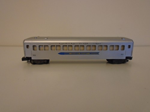 955 American Flyer S Gauge Silver Bullet Passenger Coach 1954 - Read Description - Picture 2 of 8
