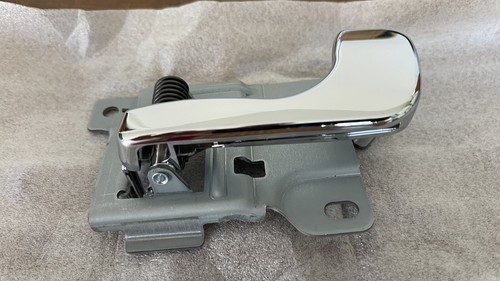 Mitsubishi MB669169 Left Door Inside Handle Front & Rear LH Chrome Metal OEM - Picture 6 of 10