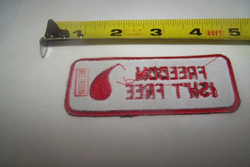 TOPPA GIACCA GILET MAIALE HARLEY RIDER FREEDOM IS NOT FREE - Foto 2 di 2