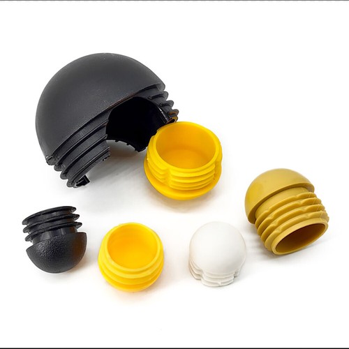 Domed Round Plastic End Caps Blanking Plugs Bung Tube Pipe Inserts 13mm - 76mm - Picture 11 of 61