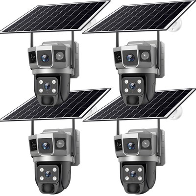Camaras De Seguridad 1080P HD Wifi Inalambrica Con Vision Nocturna Para Exterior