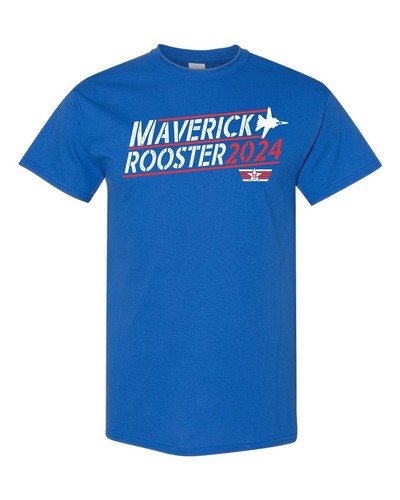 Maverick Hahn Top Gun for President 2024 unsexuelles T-Shirt 345 - Bild 22 von 49