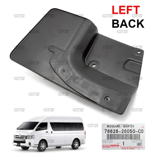 Fits Toyota Hiace Commuter 2005 '13 Lh Rear Plastic Mud Flaps Splash Mudguard - Picture 3 of 9